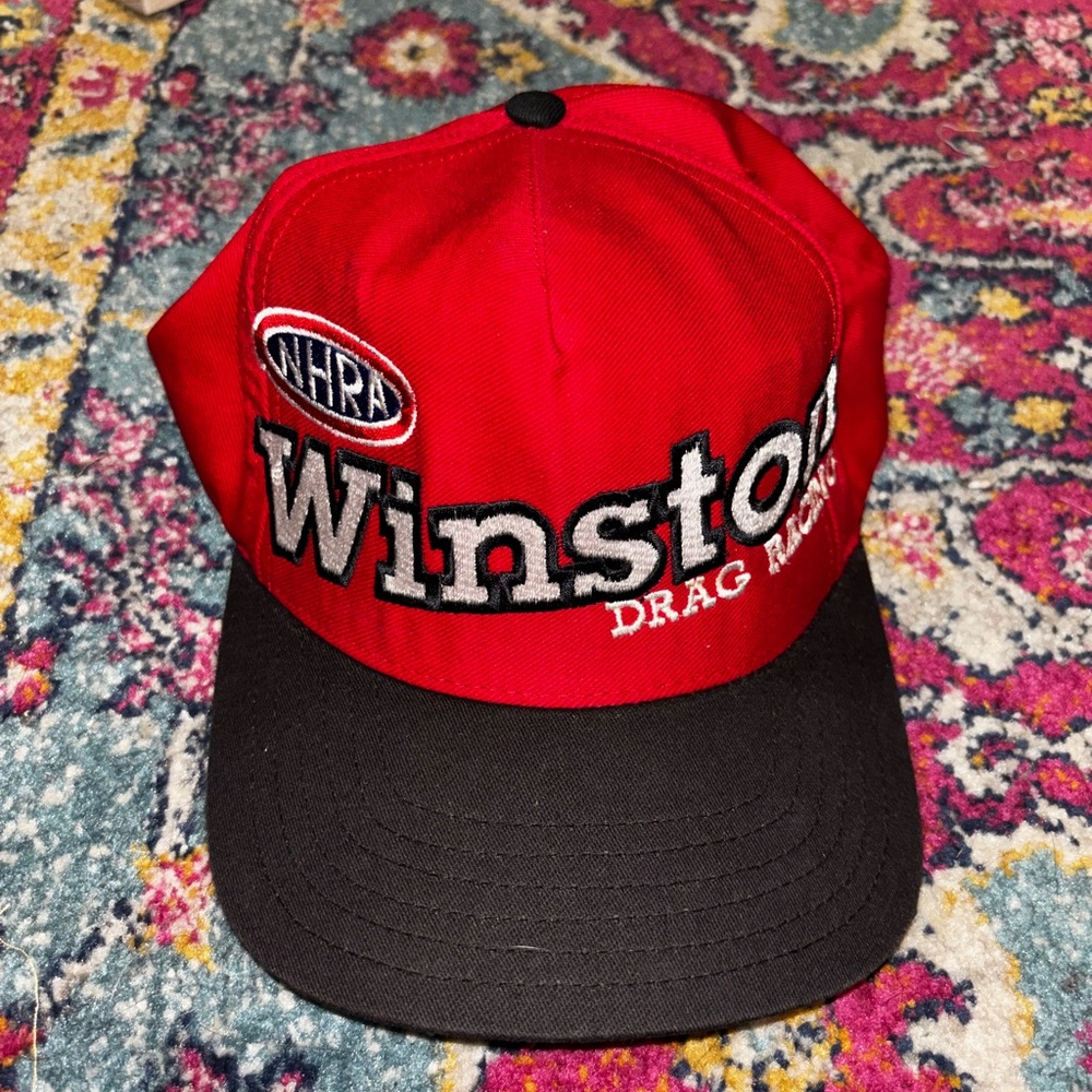 Red and Black Women's Cap